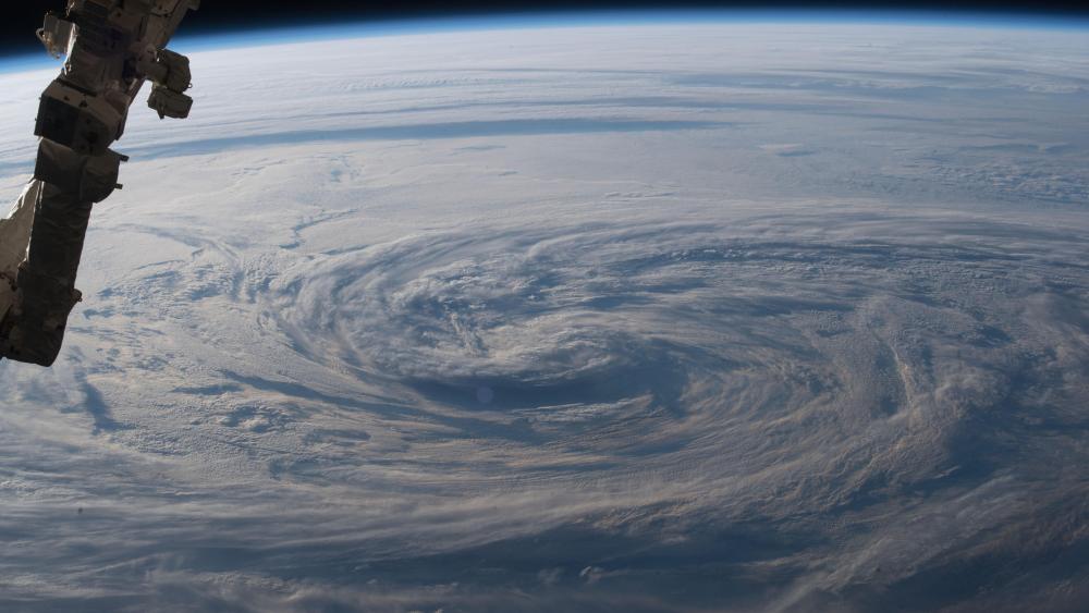 Storm Clouds in the North Pacific Ocean wallpaper