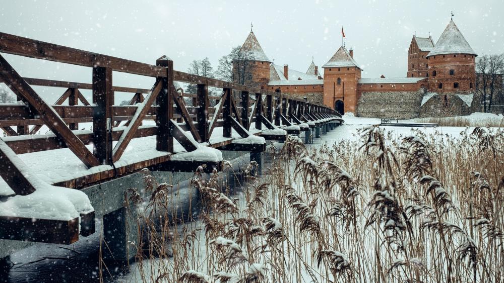 Trakai Island Castle wallpaper