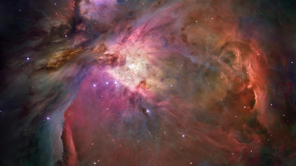 Hubble's Sharpest View of the Orion Nebula wallpaper