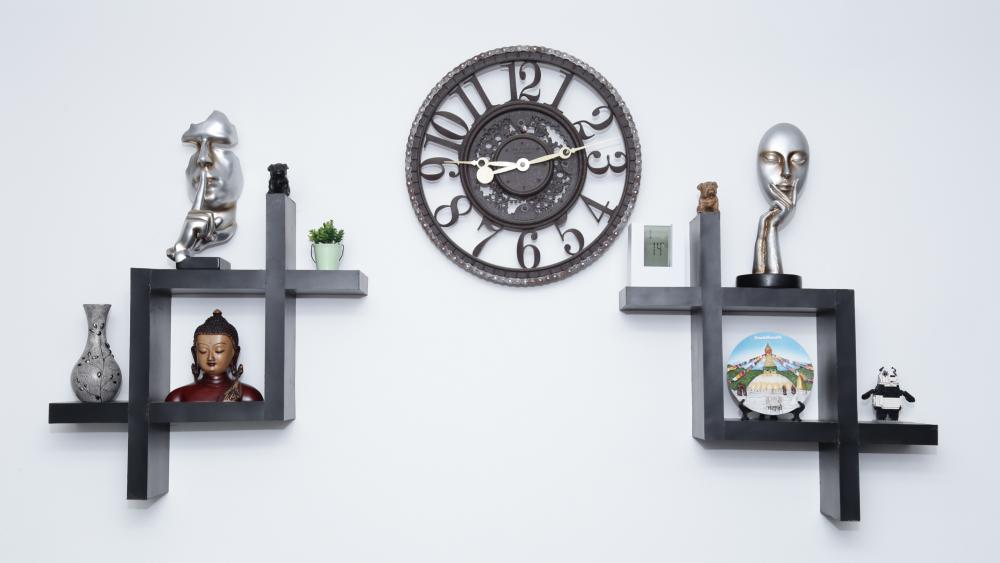 wall shelf wallpaper