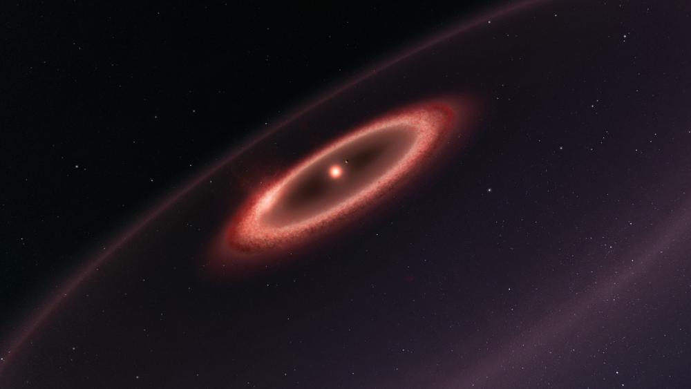 Proxima Centauri red dwarf star wallpaper