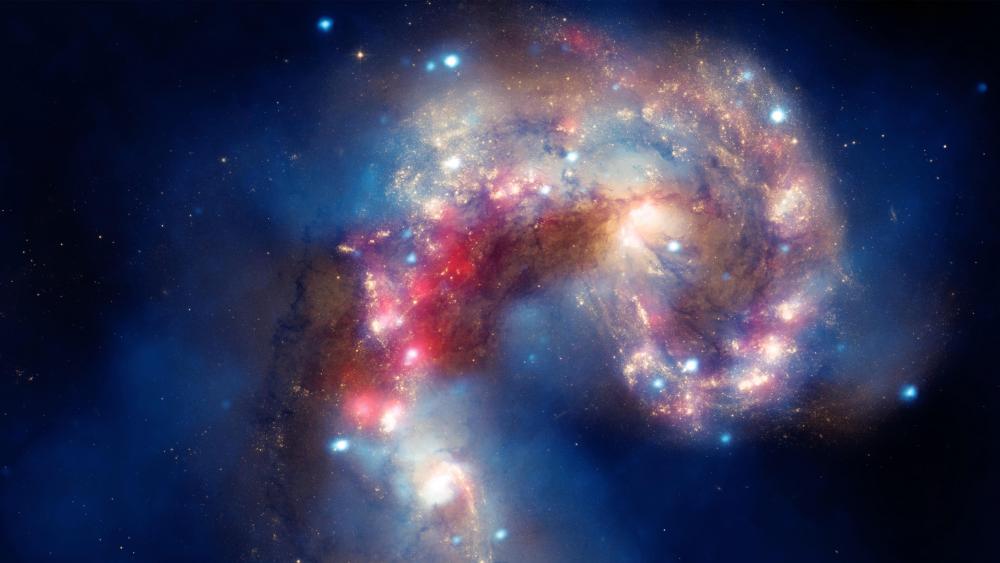 Antennae: A Galactic Spectacle wallpaper
