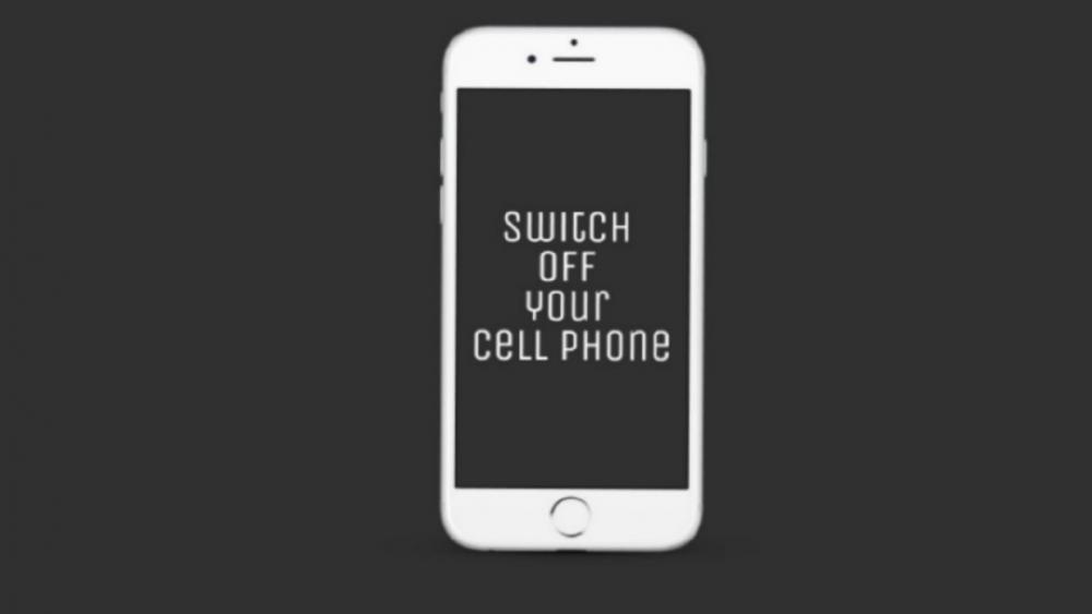 Switch off your cell phone wallpaper