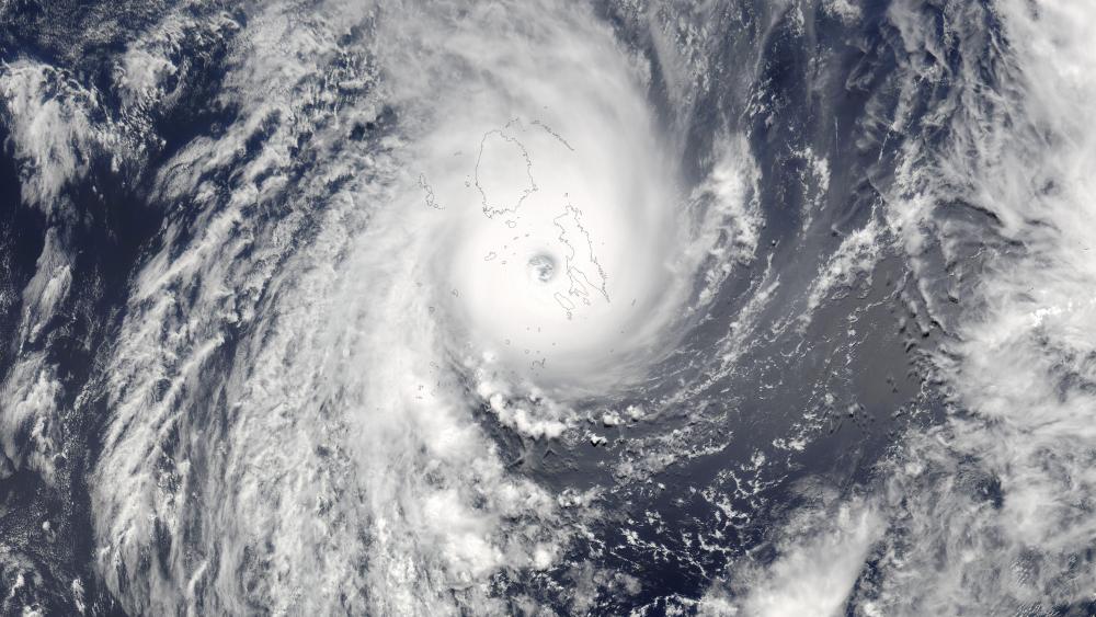 Tropical Cyclone Winston Slams Fiji wallpaper