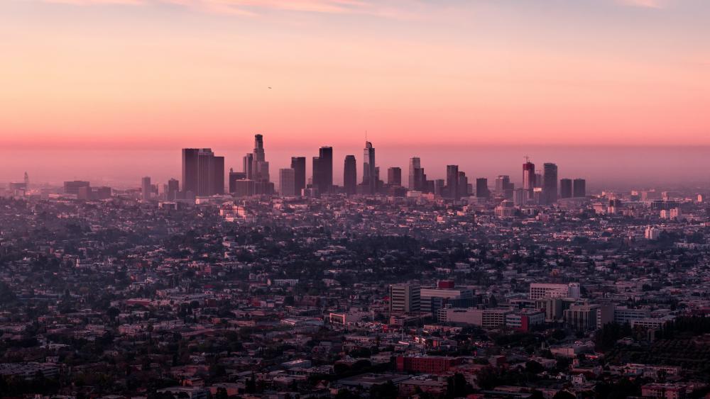 Los Angeles skyline wallpaper
