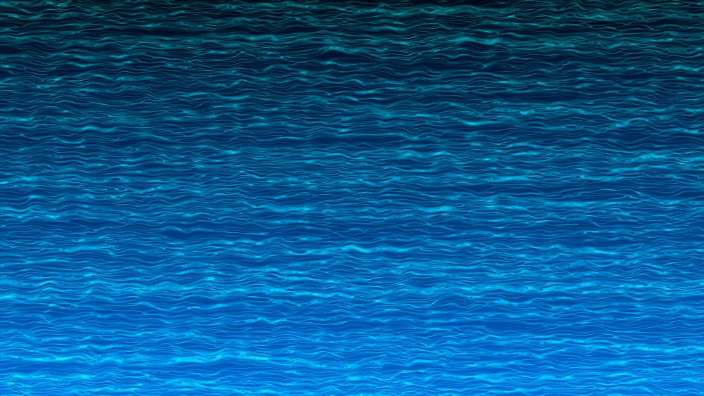 Blue water surface wallpaper