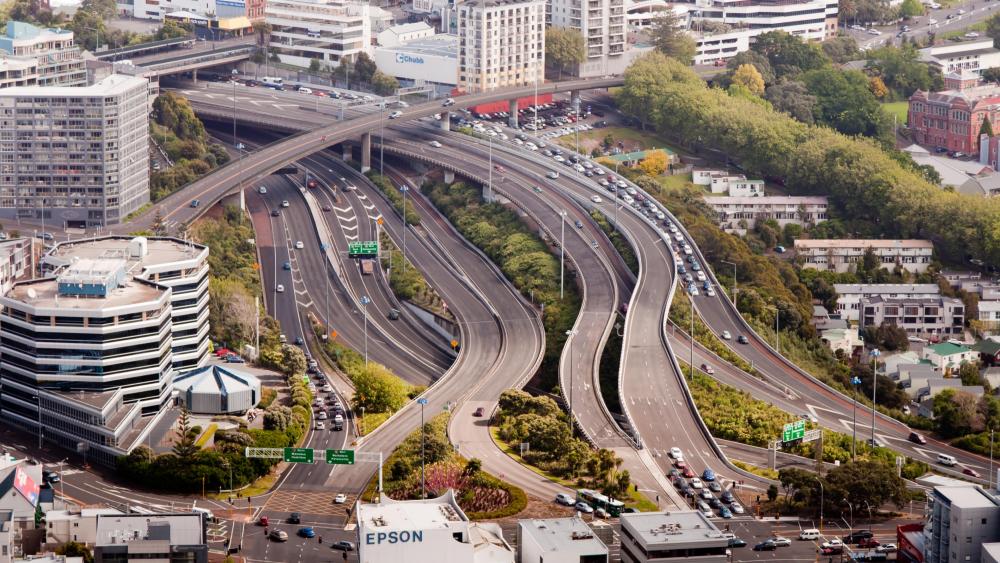 State Highway 1 in Auckland, New Zealand wallpaper