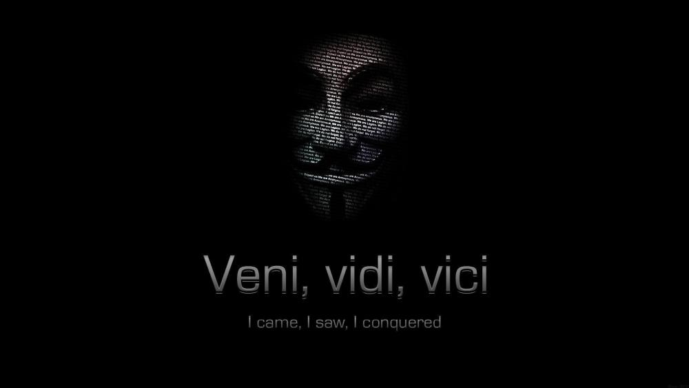 Anony mask wallpaper