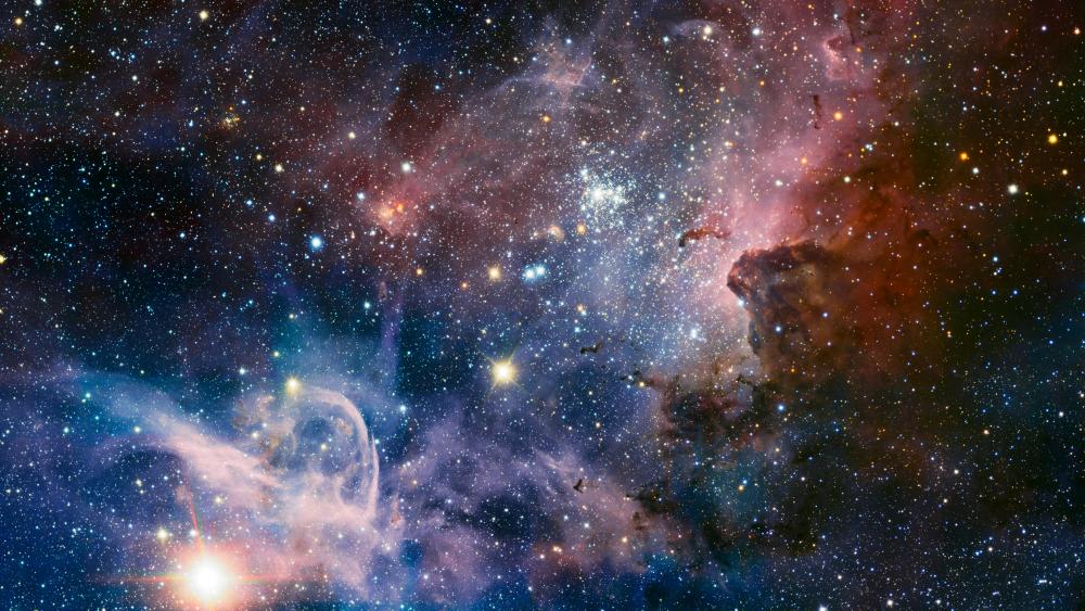 ESO's VLT Reveals the Carina Nebula's Hidden Secrets wallpaper