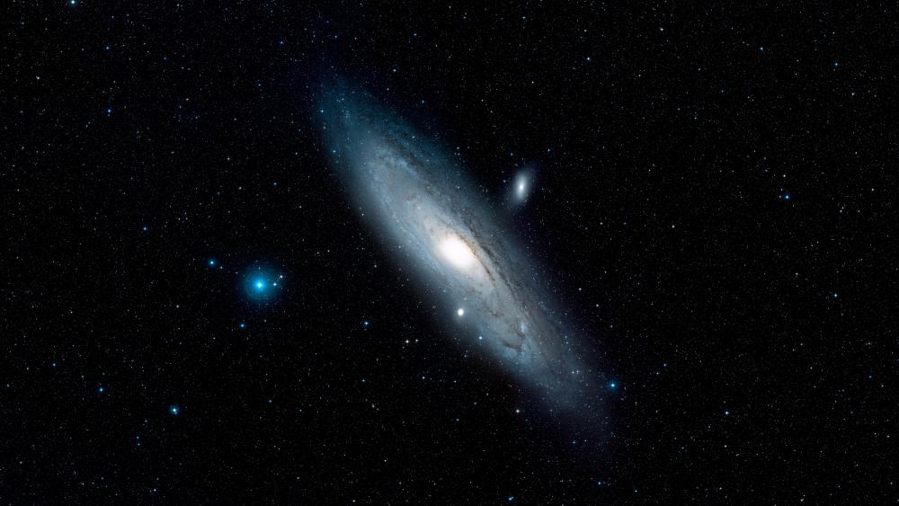 The Area Around the Andromeda Galaxy wallpaper