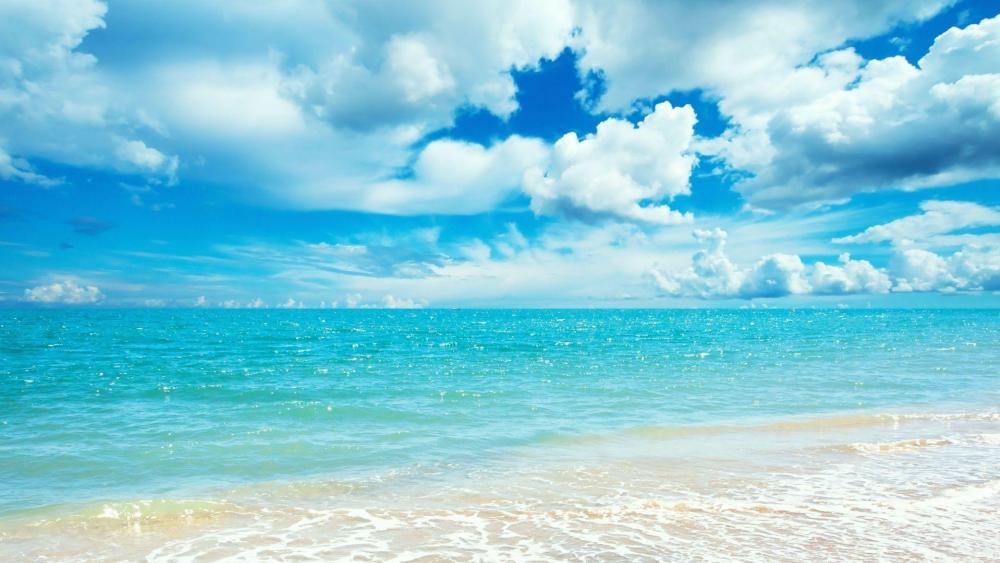 Summer sea wallpaper