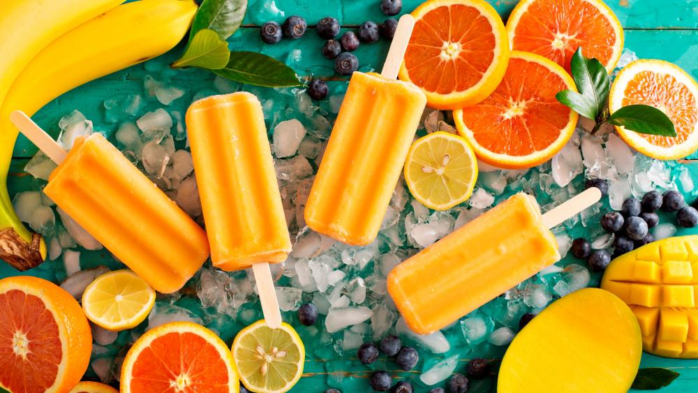 ice lolly wallpaper