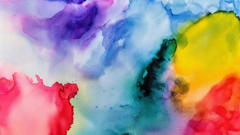 Watercolor abstract art wallpaper - backiee