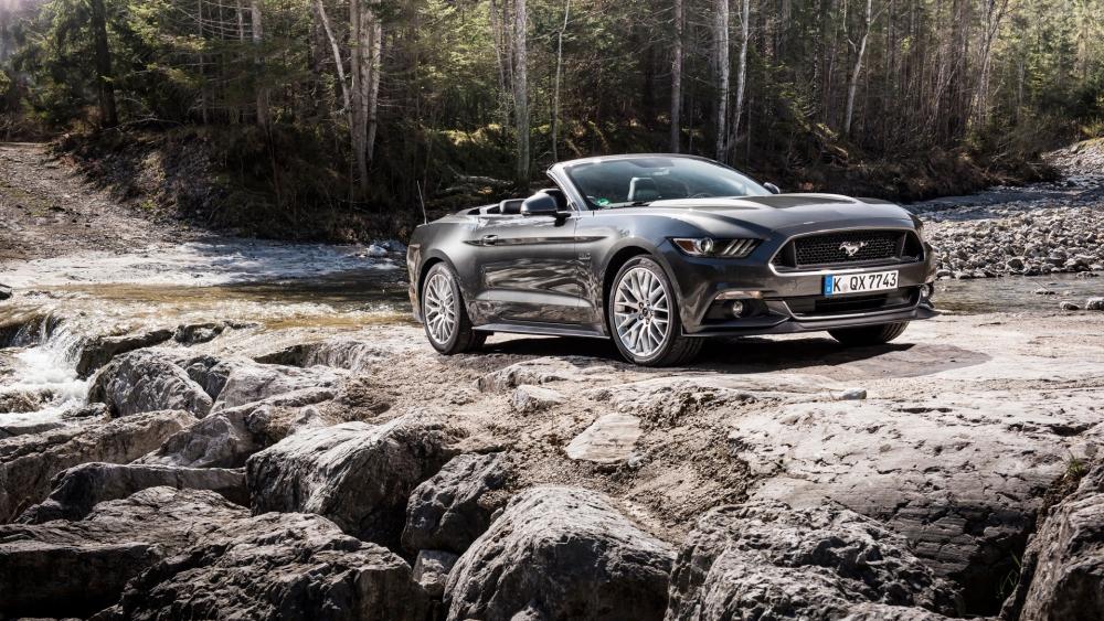Ford Mustang cabrio wallpaper