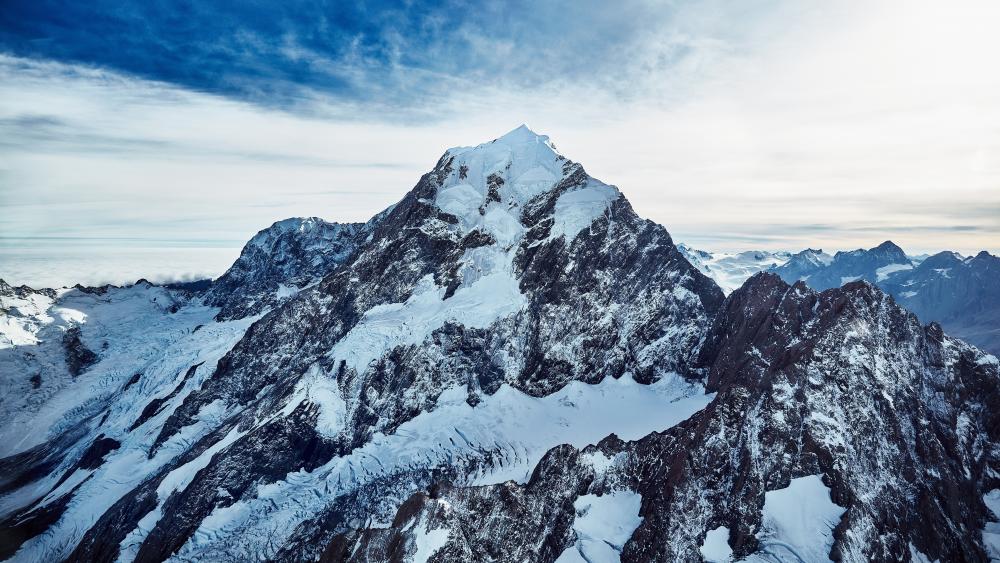 Mount Cook peak wallpaper