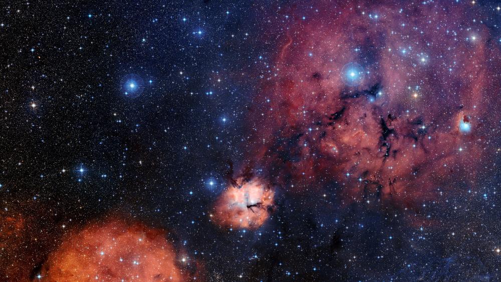 Gum 15 Star-Formation Region wallpaper