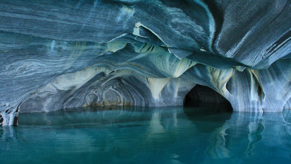 Marble Caves wallpaper