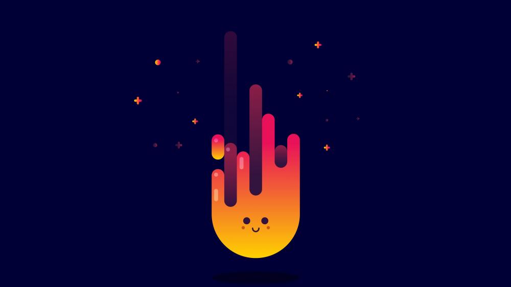 fire emoji wallpaper