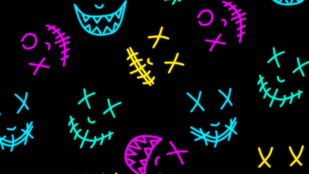 Neon Mask's wallpaper