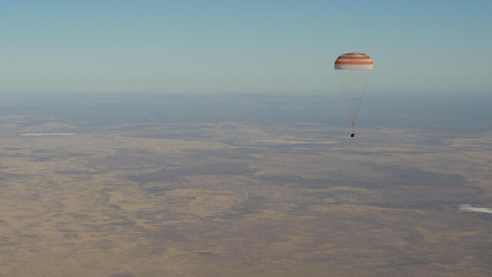 Expedition 56's Landing Aboard the Soyuz MS-08 wallpaper