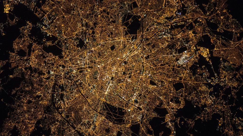 Paris at Night wallpaper