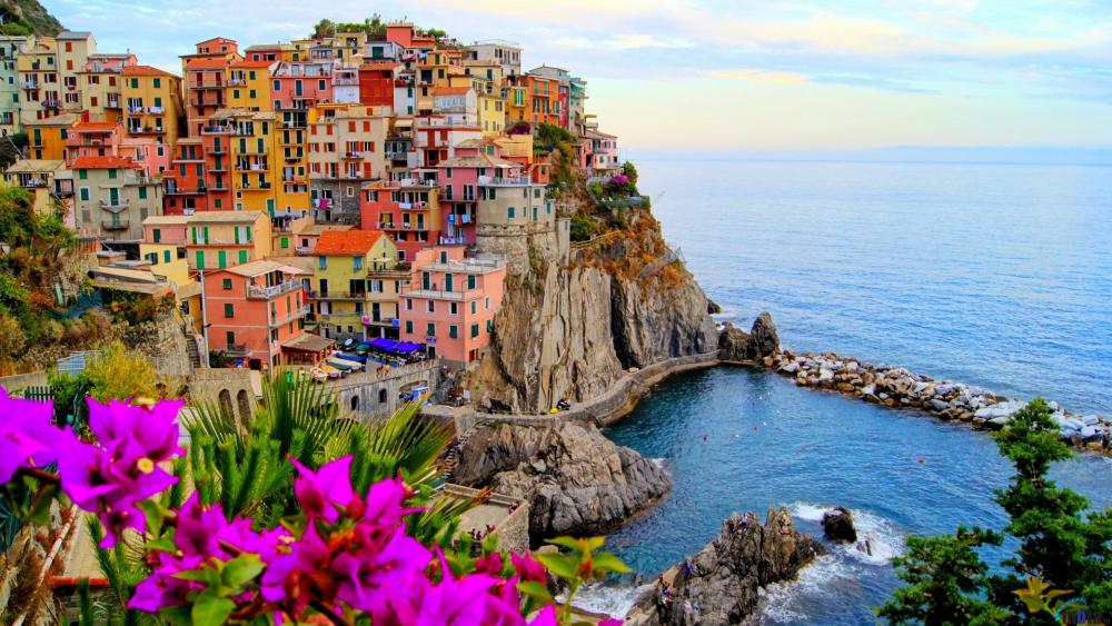 Manarola (Cinque Terre, Italy) wallpaper