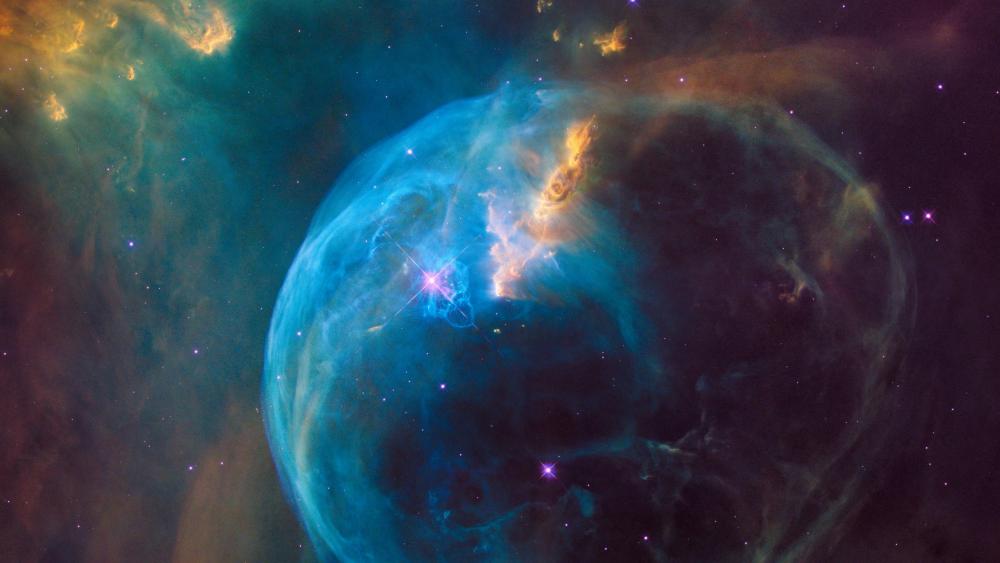 Bubble Nebula wallpaper