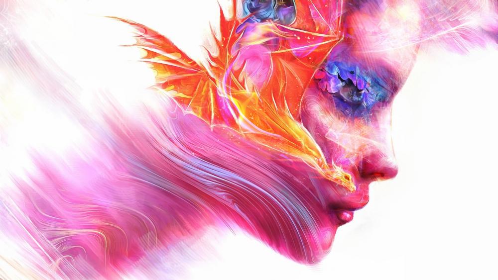 Wallpaper from abstract category