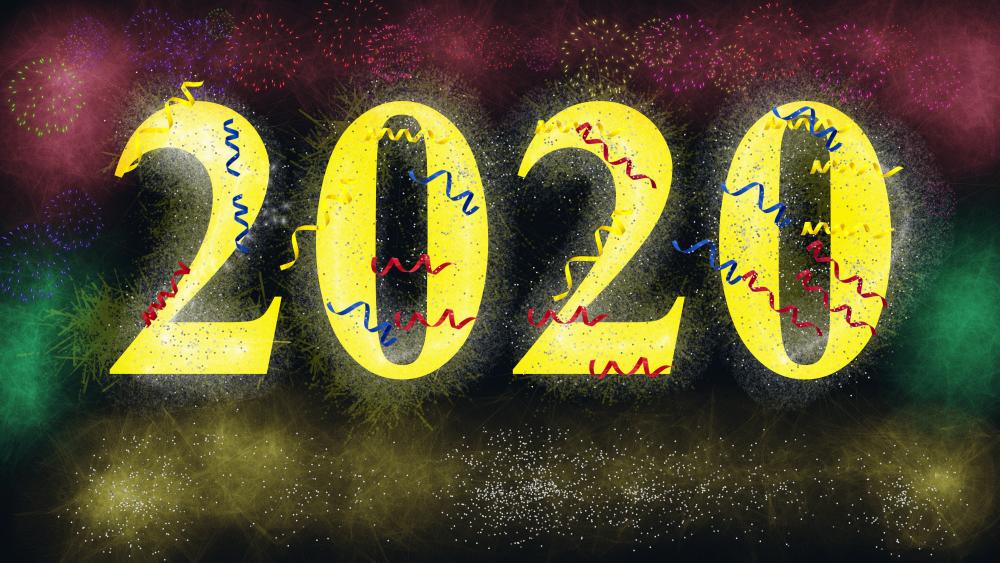 Happy New Year 2020 wallpaper