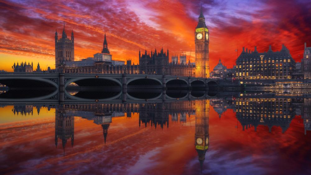 Westminster Bridge wallpaper