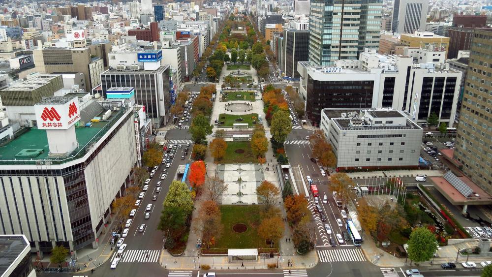 Odori Park wallpaper