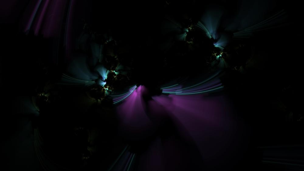 Eyes in the dark wallpaper