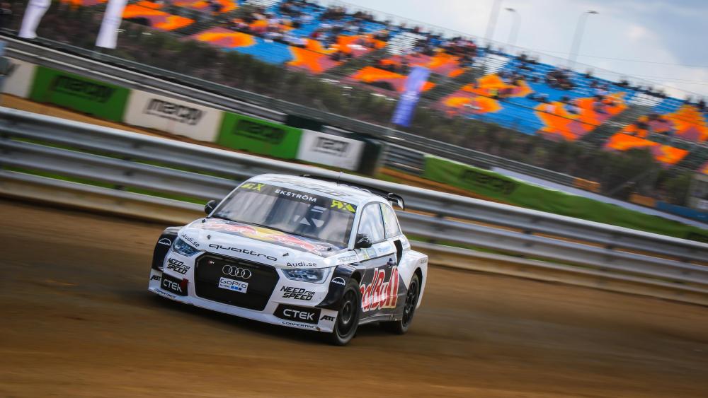 Mattias Ekström at the 2015 World RX of Turkey wallpaper
