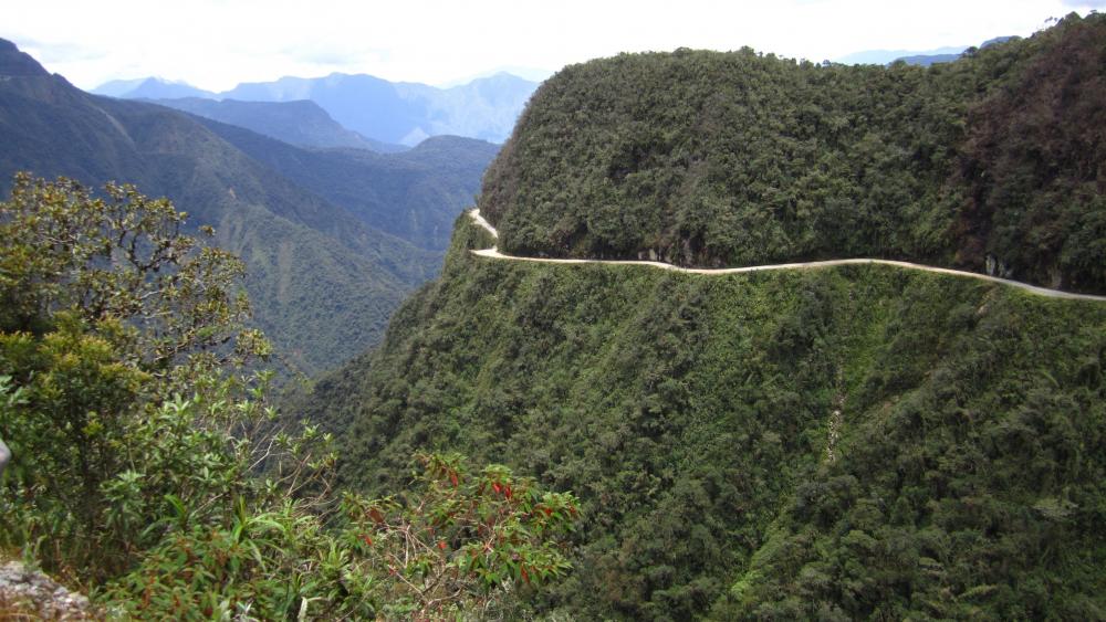 Yungas Road (Road of Death) wallpaper