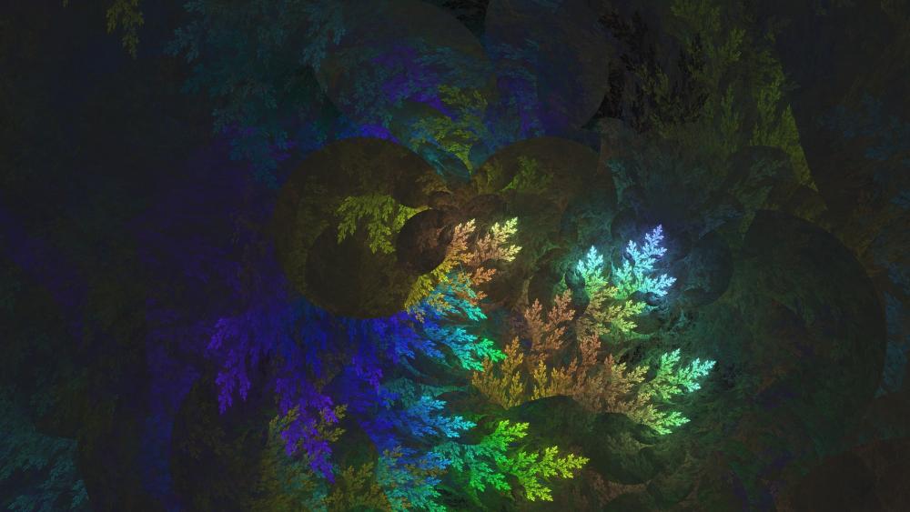 colorful leafs wallpaper