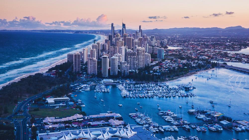 City Of Gold Coast Queensland Australia wallpaper