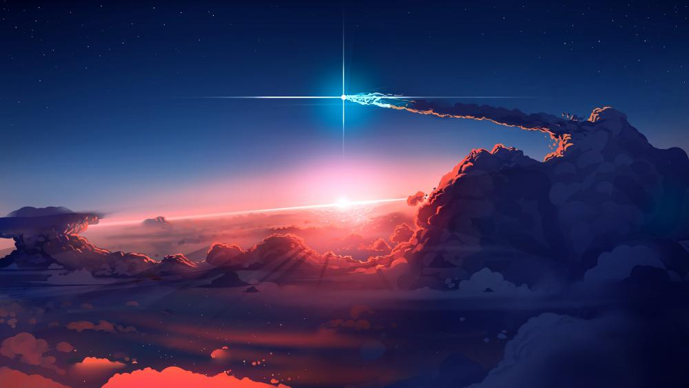 The Shooting Star wallpaper