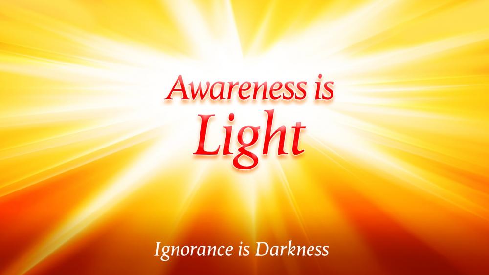 Awareness is Light wallpaper