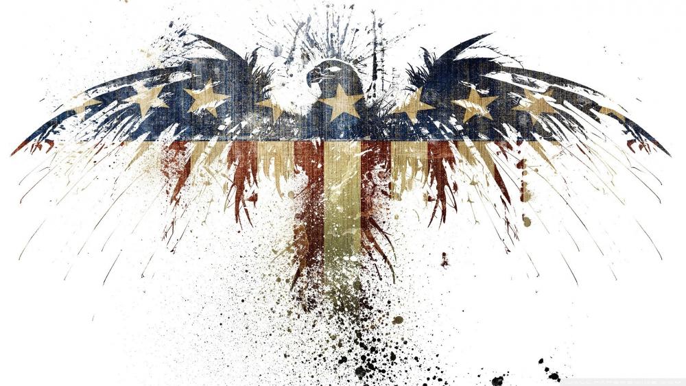American Eagle Flag wallpaper