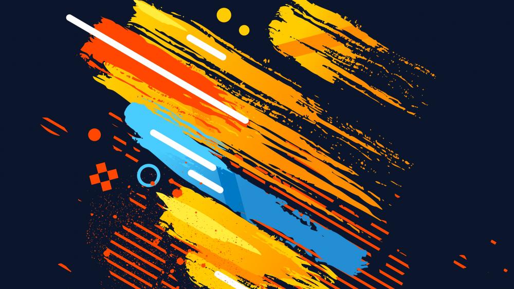 Wallpaper from abstract category