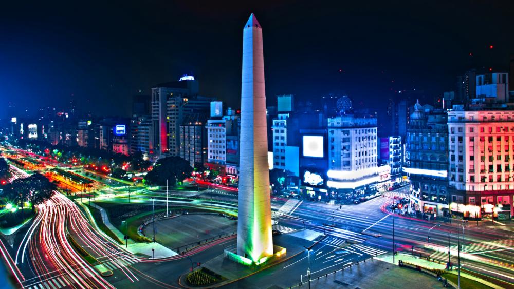 Obelisk of Buenos Aires wallpaper