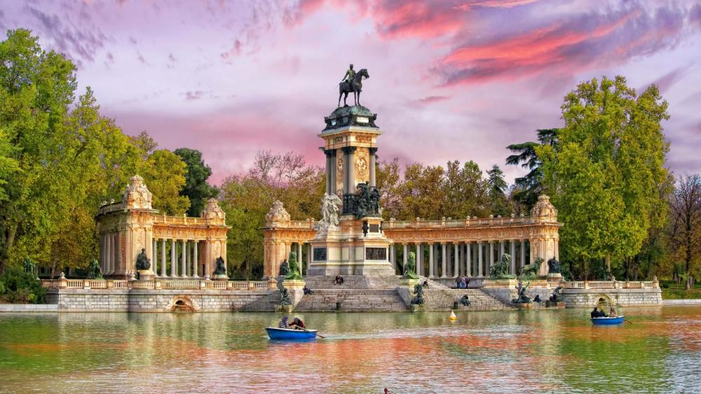 Buen Retiro Park wallpaper - backiee