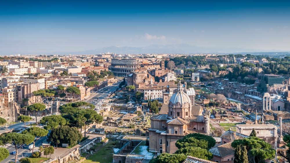 Rome cityscape wallpaper