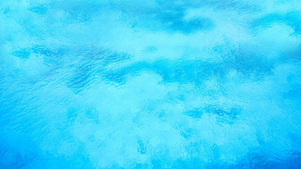 Blue Caribbean Sea wallpaper