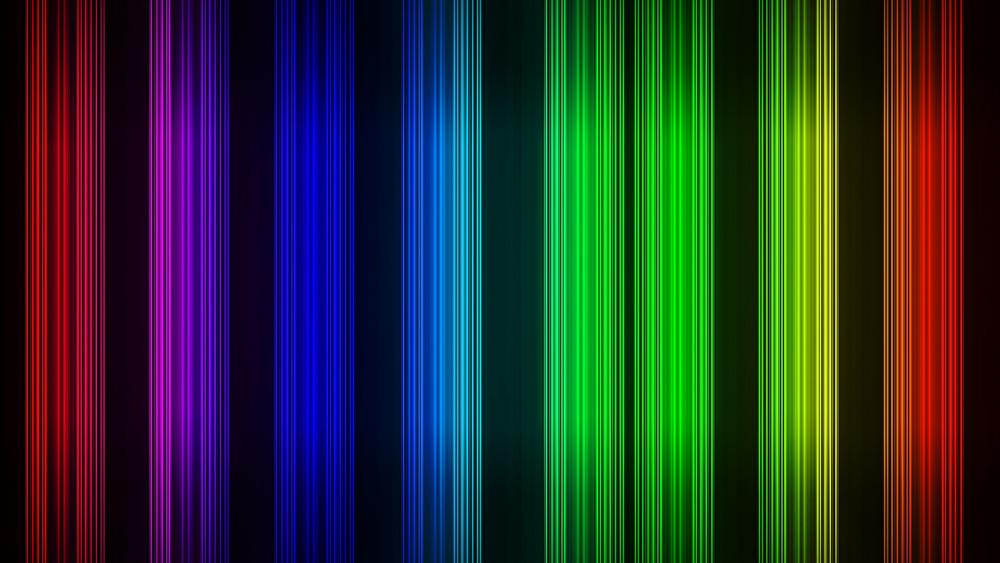colorful neon stripes