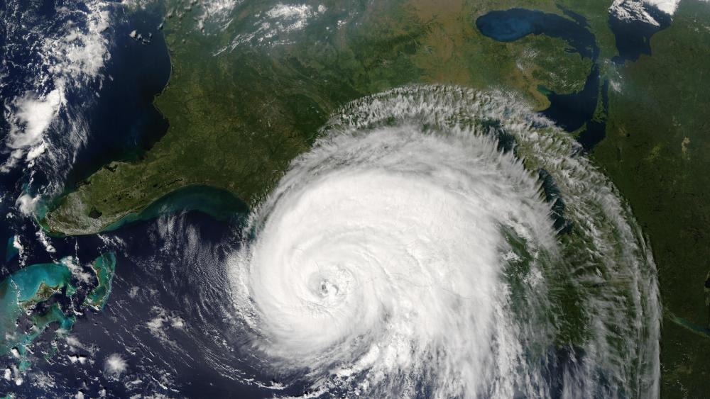 MODIS Image of Hurricane Isabel wallpaper