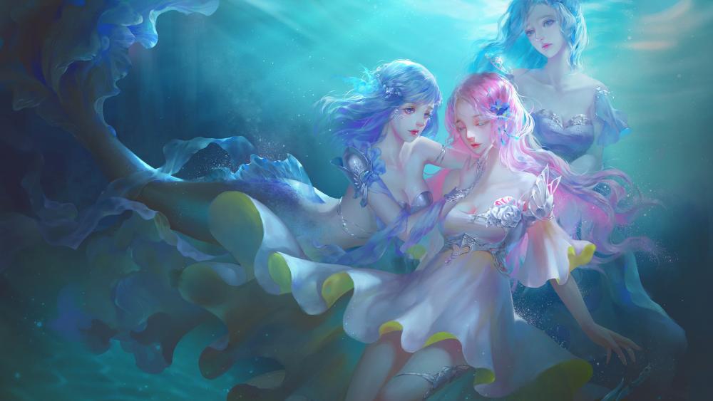 Mermaids wallpaper