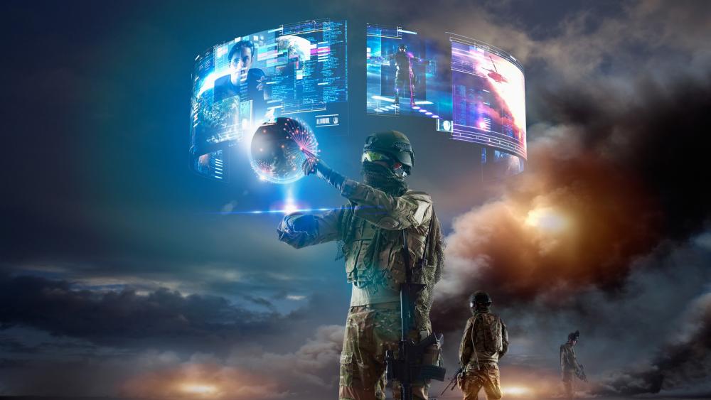 Military Virtual Reality wallpaper