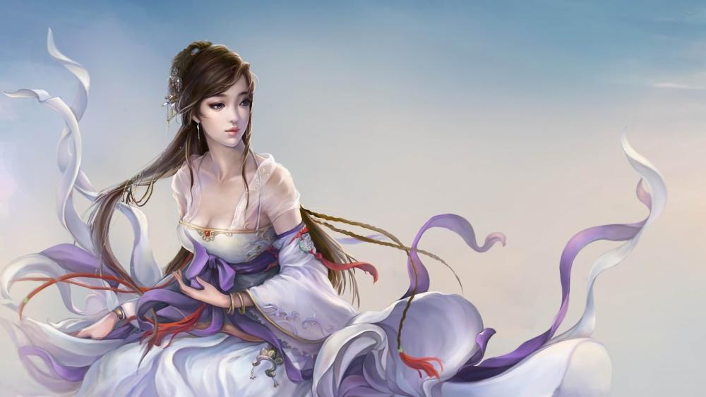 Beautiful Chinese Woman wallpaper