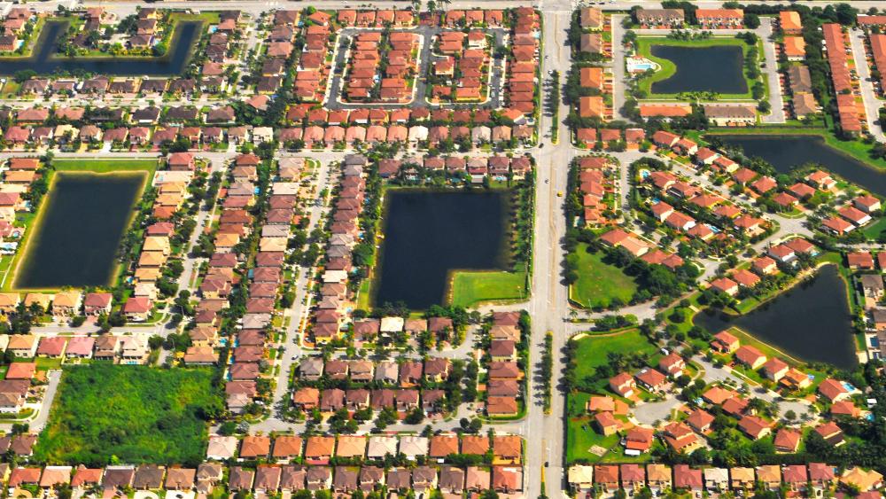 Aerial View of Kendall, Florida wallpaper